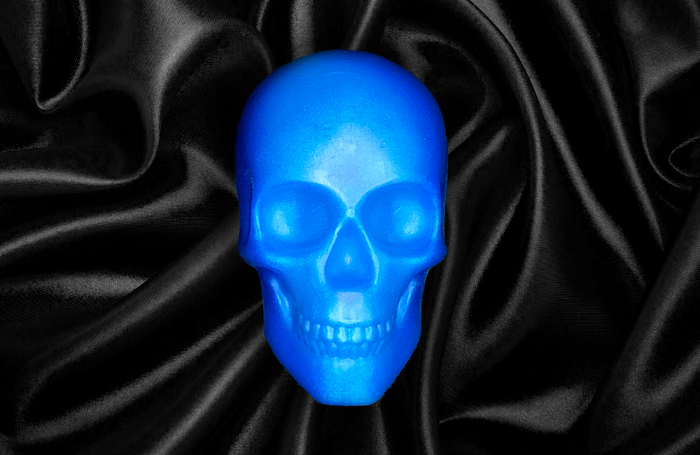 Blueberry Skull Soap Black Realm Media